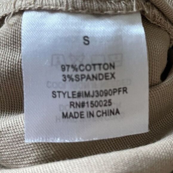 Francescas Pants Womens Small S Khaki Tan Paperbag NEW High Waisted Tie Mi Ami - Picture 7 of 8